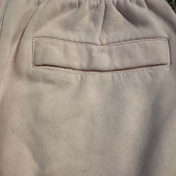 Nike athletic streetwear soft pink terry shorts with active drawstring-M - Picture 6 of 6